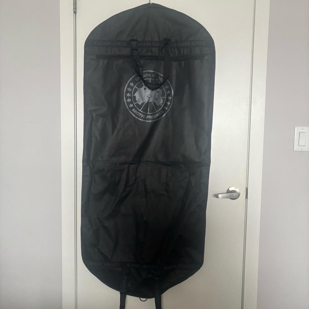 Canada Goose Black Travel Garment Bag